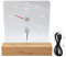 Asixxsix Sauna-Thermometer und Hygrometer, 2-in-1-Messgerät Zur Temperatur- und Luftfeuchtigkeitsüberwachung mit Weißem LED-Licht, Saunazubehör für Saunaraum, Messung der
