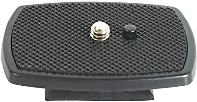 NovelGoal Quick Release Plate Mount Board Compatible with Amazon Basics 60 Tripod Vct668 St666 690 Camera Tripod (43x43mm/1.69 * 1.69In)