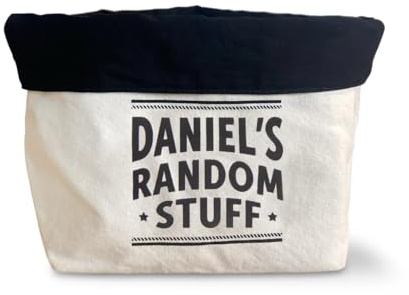 History & Heraldry Personalised Top Bloke storage pouch (Contemporary, Daniel)