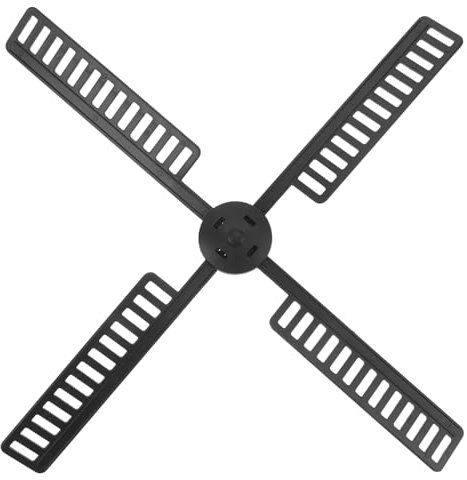 ifundom 1 Jeu De Pales De Ventilateur De Jardin Pièces De Rechange pour Moulin À Vent en Plastique pour Jardin