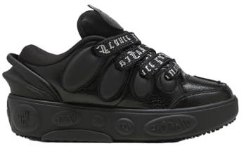 PUMA Bambini Ragazzi La Francé Nero Cromo Scarpe Da Ginnastica Stringate Casual - Nero, nero, 7 Big Kid