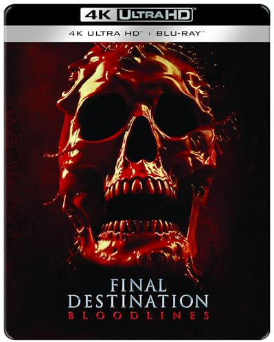 Final Destination: Bloodlines Steelbook (Alt Skull) [4K Ultra HD] [2025]