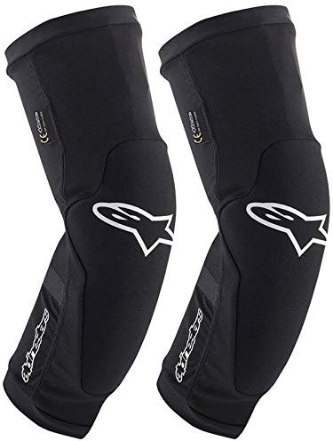 Alpinestar - Ginocchiera Paragon Plus Youth, Colore: Nero/Bianco, S/M