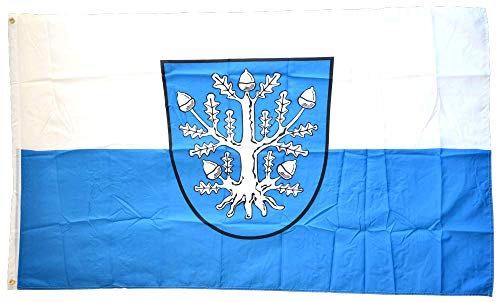 Flaggenfritze® Flagge/Fahne Deutschland Stadt Offenbach am Main - 90 x 150 cm