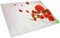 Whats On Your Wall.com Red Poppy Flower Cool Glass Chopping Board Kitchen Worktop Saver Protector