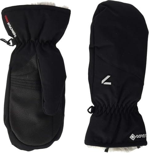 Level Astra W Mitt Gore-Tex - Skihandschuhe Damen, Winterhandschuhe Damen Wasserdicht, Thermohandschuhe, mit Pelzmanschetten, Atmungsaktiv Fäustlinge Frauen für Snowboard und Skifahren - 1 Paar