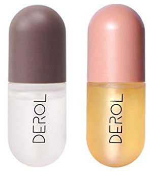 Allbestaye Lip Plumping Lipgloss Plumper Booster Enhancer Anti Aging Lippenpflegestift (set)