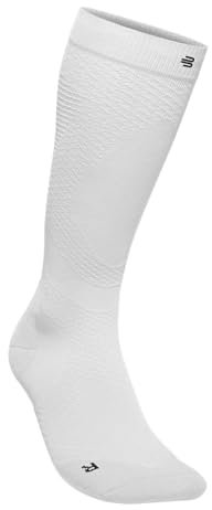 BAUERFEIND Run Ultralight Compression Socks, Woman, weiß, M, 35-37