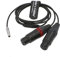 Alvin's Cables Double XLR 3 Broches Femelle vers 5 Broches mâle Câble d'entrée Audio pour Arri Alexa Mini 1M