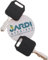 Jardiaffaires Lot de 2 clés de Contact Universelle Adaptable pour autoportée AYP