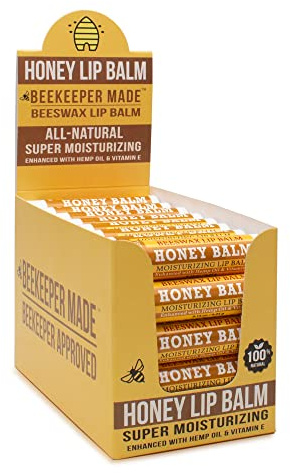 Bienenwachs Lippenbalsam, Bienenwachs, 40 Stück, für Männer, Frauen und Kinder Ideal für Geschenke, Duschen und mehr