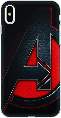 ERT GROUP Handyhülle für Apple iPhone X/XS Original und offiziell Lizenziertes Marvel Muster Avengers 019 optimal an die Form des Handy angepasst, hülle aus TPU