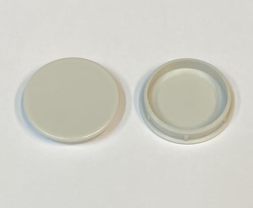 35mm Hinge Hole Cover Caps 10 Pces Light Grey Colour for Kitchen Cabinets