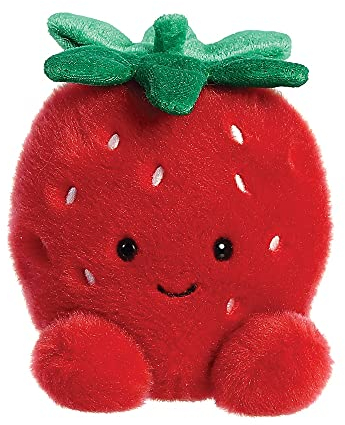 Aurora, 33573, Palm Pals Juicy Erdbeere 13cm, Plüschtier, Rot