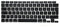 Pardarsey New Replacement Key Cap Set UK Keyboard Replacement Keycaps Keys QWERTY Compatible for MacBook Air 13 Retina A2179 2020 UK Keyboard keys