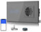 BSEED Enchufe Europeo Normal Simple (Sin WIFI) con 1 Gang 1 Vía (Se Requiere Conductor Neutro) Interruptor de Pared con Atenuador Táctil WIFI Enchufes de Lámpara de Pared Schuko Gris