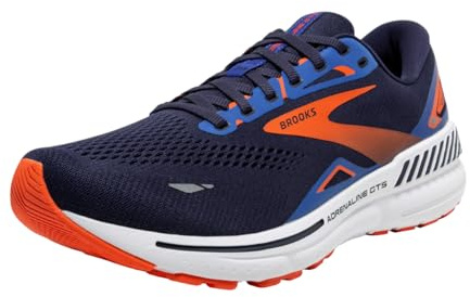 Brooks 1103911D438 Adrenaline GTS 23 Sneaker Herren Peacoat/Orange/Surf The Web EU 46