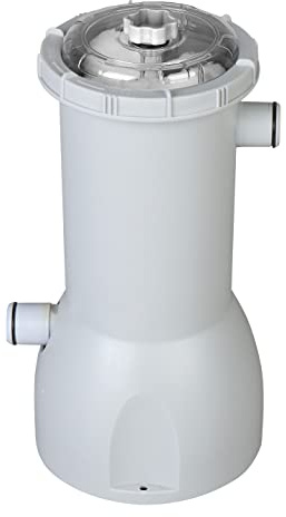 Swim & Fun - Filterballs Filteranlage 90W: Effizientes All-in-One-Filtersystem für kleine Gartenpools bis 12 m3. Kompakt und einfach zu bedienen. Passend für Pools mit externen Filtersystemen