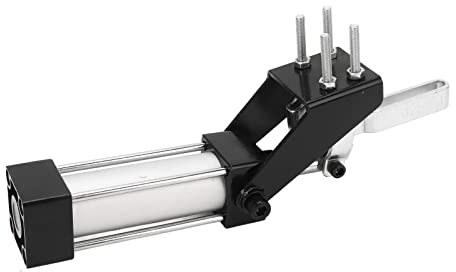 Pneumatischer Kniehebelspanner, SPHC Pneumatischer Spanner aus Edelstahl, 227 Kg Spannkraft, Gute Stabilität für das Handwerk