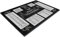 Chopping Boards | Glass Worktop Savers | Worktop Protectors Heat Resistant | Catering Chopping Boards | Chopping Boards Glass | Over The Sink Chopping Board | Large | Weights & Measurements Black