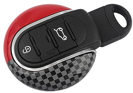 Auto schlüsselabdeckung Schlüsselgehäuse Schlüsselanhänger Kompatibel mit Mini Cooper Nach 2014 Dritte Generation F Serie F54 F55 F56 F57 F60 PJ01 (Schlüsselgehäuse Typ B, JCW)
