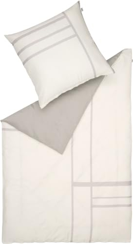 Schöner Wohnen Bettwäsche Believe-B Farbe weiß Größe 155x220+80x80