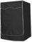 DELURA Funda Lavadora Exterior Impermeable, Cubre Lavadora, Fundas para Lavadoras, Funda Secadora, Funda para Lavadora 60x50x85cm