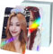ITZY Laser Photocard 50pcs ITZY Laser LOMO Card KPOP ITZY Photo Card KPOP Postcard for Fans Daughter ITZY Merch