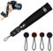 YAANBUNB Camera Wrist Strap With Quick Release - Hand Strap Cuff Lanyard for Digital, Mirrorless Cameras and Camcorders, Black