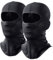 WTACTFUL 2pcs Sturmhaube Motorrad Sommer Atmungsaktiv Sturmmaske Schwarz Balaclava Ski Maske für Motorrad Fahren Snowboarden Herren/Damen