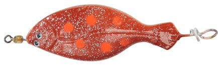 Balzer Edition Sea Anti-Tangle Plattfisch Blinker 60g braun-weiß-rot
