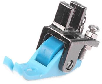 Diheohg Machine à Coudre Industrielle Universelle en Cuir Rouleau Roue Pied-De-Biche de Voiture Plate Tissu Épais Vêtements Pied-De-Biche Facile à Utiliser B