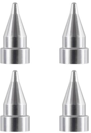 Juego de boquillas desoldadoras de 0,8 mm, accesorios de repuesto para pistola de estaño de succión, juego de puntas de soldador, paquete de 4