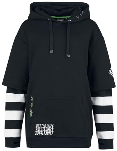 BEETLEJUICE Strange and Unusual Frauen Kapuzenpullover schwarz