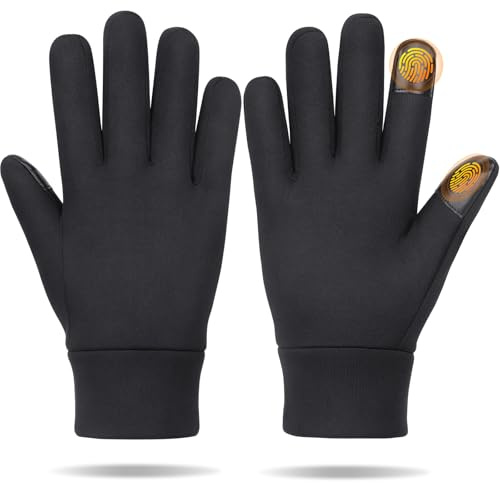 Hyinphon Warme Handschuhe Damen Herren Herbst-und Wintersaison Touchscreen Laufhandschuhe Minimalismus Winterhandschuhe