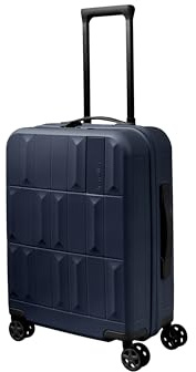Travelite Handgepäck Trolley PANELLO, 40 x 55 x 20 cm, Kabinenkoffer passend für Lufthansa, Eurowings & Co, Hartschalenkoffer mit TSA-Kombinationsschloss und 4 Doppelrollen, 2,8 kg, 37 L