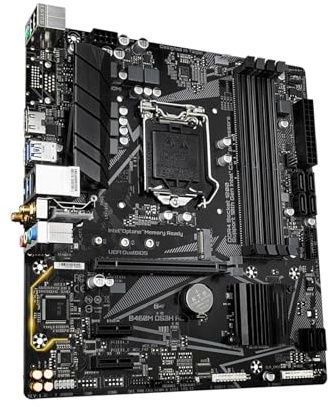 Scheda madre La scheda madre AC Fit For Gigabyte B460M DS3H supporta CPU LGA 1200 i9-10900K i7-10700K, Intel B460 DDR4 2666 MHz, Micro ATX.
