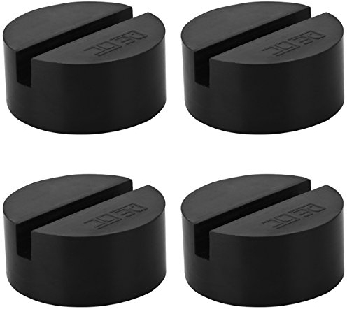 DEDC Wagenheber Gummiauflage Gummiblock Hebebühne für Wagenheber und Hebebühnen FÜR ALLE PKWs das Passende 4 Stück
