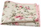 DB Dickie Bow Luxuriöses Einstecktuch aus Baumwolle, cremefarben/blumenmuster, 23cm x 23cm