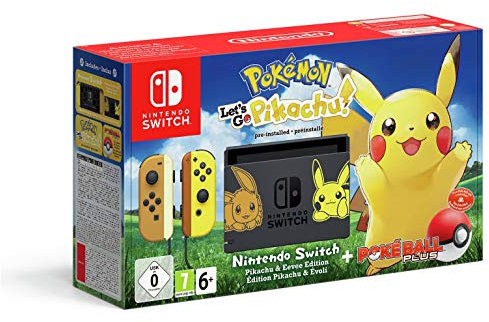 Nintendo Switch HW Let's Go Pikachu Limited Edition Bundle (Nintendo Switch)