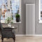 ELEGANT 1800 x 560 mm Traditional Radiator Cast Iron Style Radiator White Triple Vertical Column Radiators