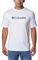 Columbia Men's CSC Basic Logo Short Sleeve Short Sleeve Shirt, White, Size M