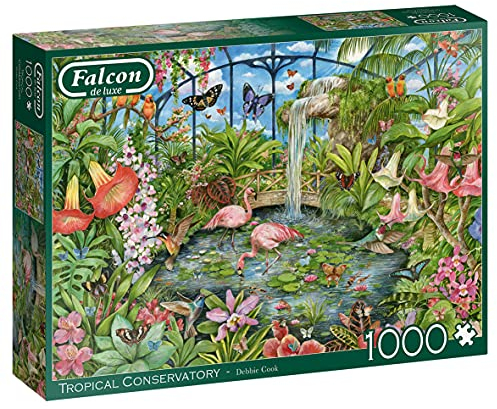 Jumbo, Falcon de luxe - Tropical Conservatory, Jigsaw Puzzles for Adults, 1000-Piece
