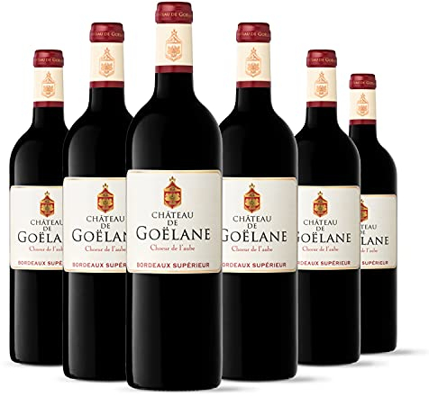 Château de Goëlane Chœur de l'Aube - AOP Bordeaux Supérieur - Vin Rouge - Millésime 2016 - Terra Vitis - Lot de 6 bouteilles x 75 cl