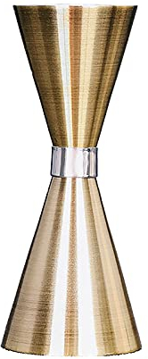 Acero inoxidable Jigger Wine Cocktail Shot Measure Gin Jigger Bar Craft Freeflow Vertedores