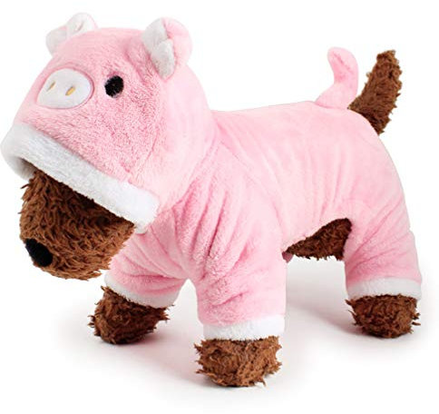 balacoo Kostüm Kleine Und Medium Pet Lustige Haustier Hund Katze Kleidung Halloween Weihnachten Kleid Up Cosplay Rosa - Für Welpen Und Kätzchen