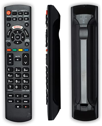 Dakana Ersatz Fernbedienung für Panasonic TV N2QAYB000830 Universalfernbedienung Panasonic Fernseher Ultra HD Remote Smart TV vorkonfiguriert und sofort einsatzbereit