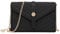 Miss Lulu Clutch Damen, Elegante Envelope Pochette, Vegan Wildleder Handtasche Klein Clutch Umschlag Crossbody Schultertasche Tasche Abendtasche