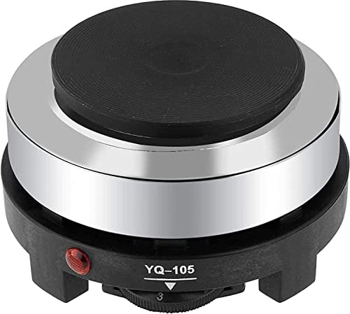 EdirFtra Electric Cooker, Portable Electric Hob Household Mini Heating Plate For Home And Office,suitable For Heating Milk, Coffee, Tea, 500 W 220-240 V