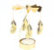 URFEDA Feder Teelicht Karussell Glas Teelichthalter Gold Teelichtglas Rotierender Kerzenhalter Eisen Metall Kerzenständer für Valentinstag Deko Geschenk Hochzeit Dekoration Wohnzimmer Tischdeko
